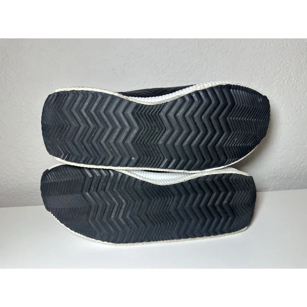 SOREL Women's Out N About Black White Street Sneakers Waterproof Shoes SIZE 9‎